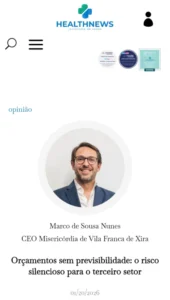 Opinião de Marco Nunes no Healthnews