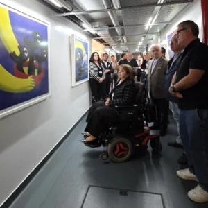 Inauguração da Exposição de Vasco Gargalo - Obra Dar de Comer a Quem Tem Fome